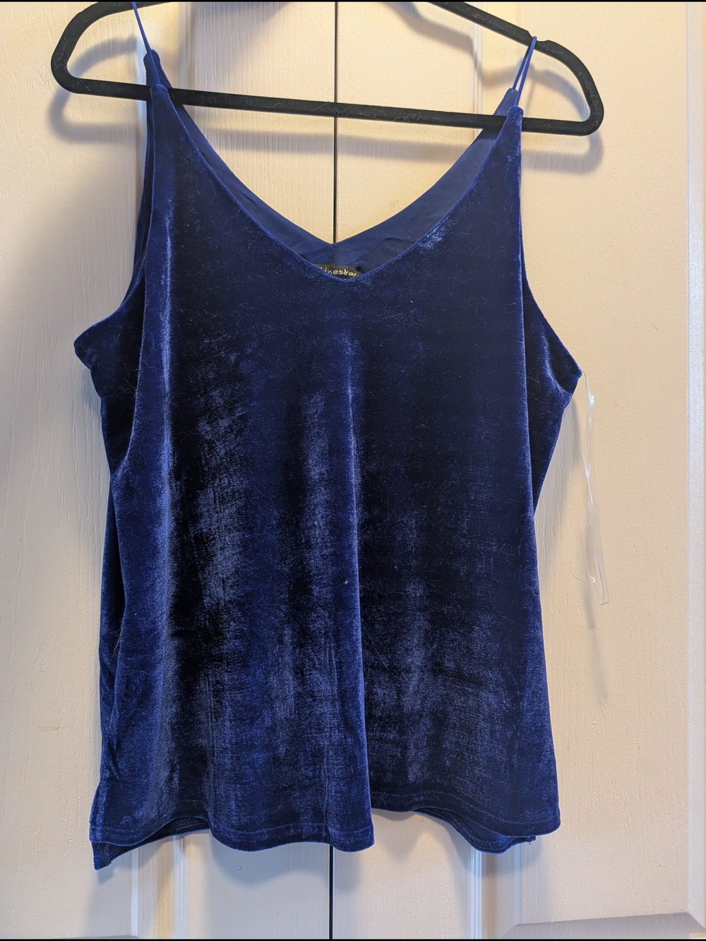 Shinestar Velvet Tank Top